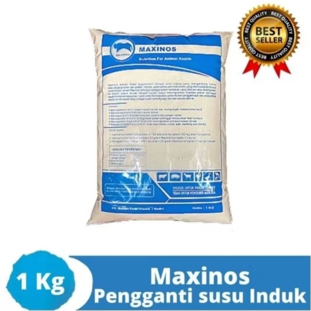 MAXINOS SUSU TERNAK 1 KG. 100% Original