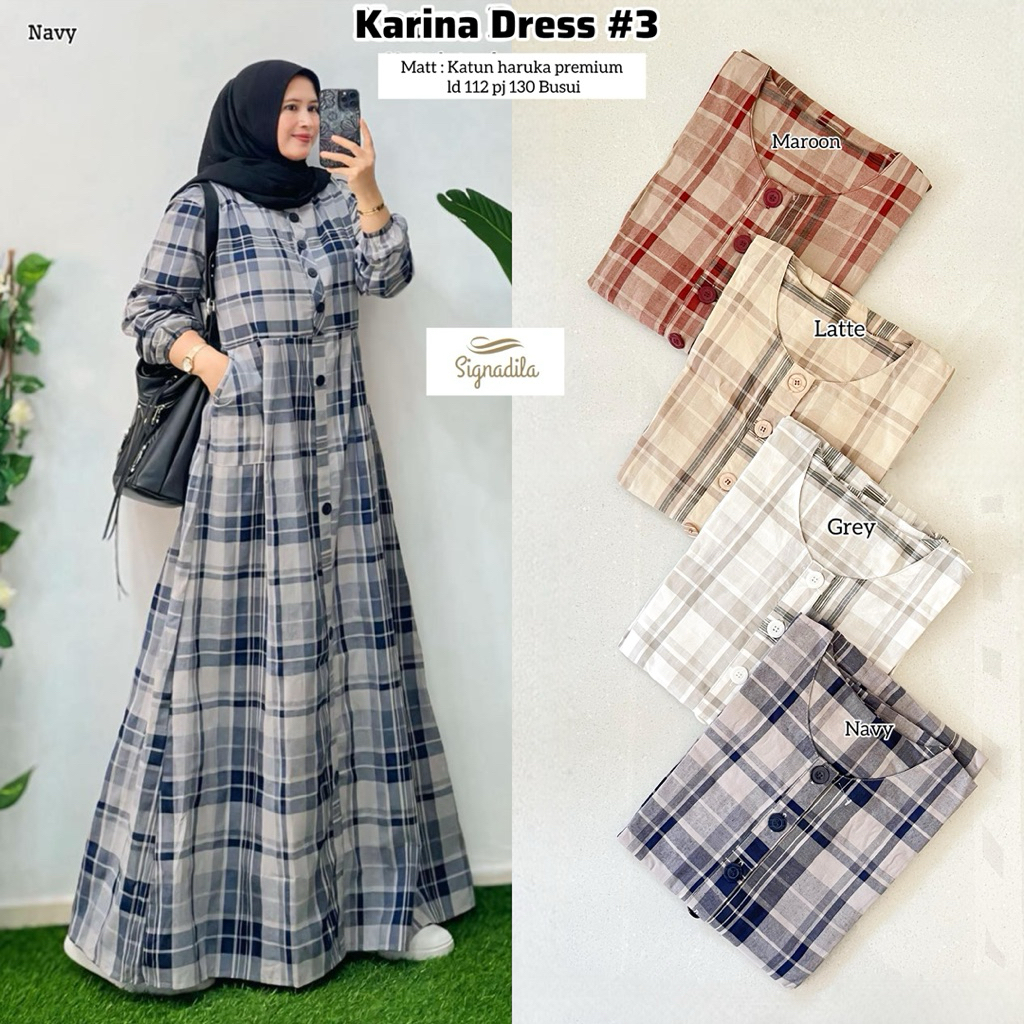 KARINA DRESS KATUN HARUKA by SIGNADILA