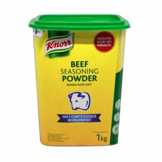 

Knorr BEEF SEASONING POWDER 1kg - Bumbu rasa Sapi Kaldu – Bumbu sameday / instant only