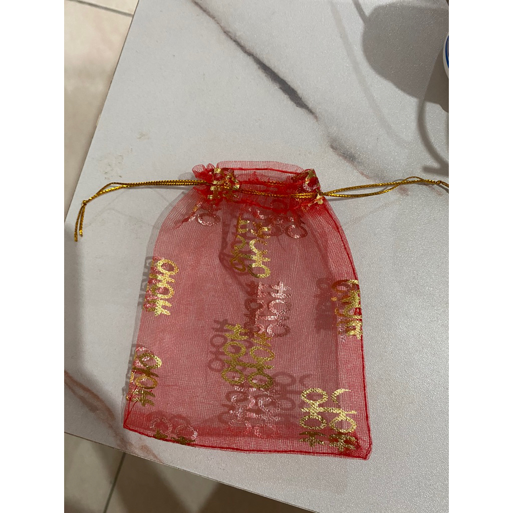 kantong tile / tile serut / tile permen sangjit / kantong permen sangjit