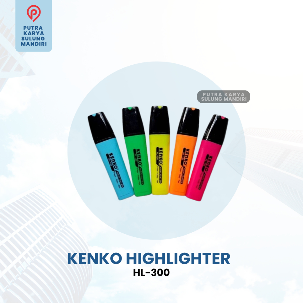 

KENKO Highlighter Yellow HL-300