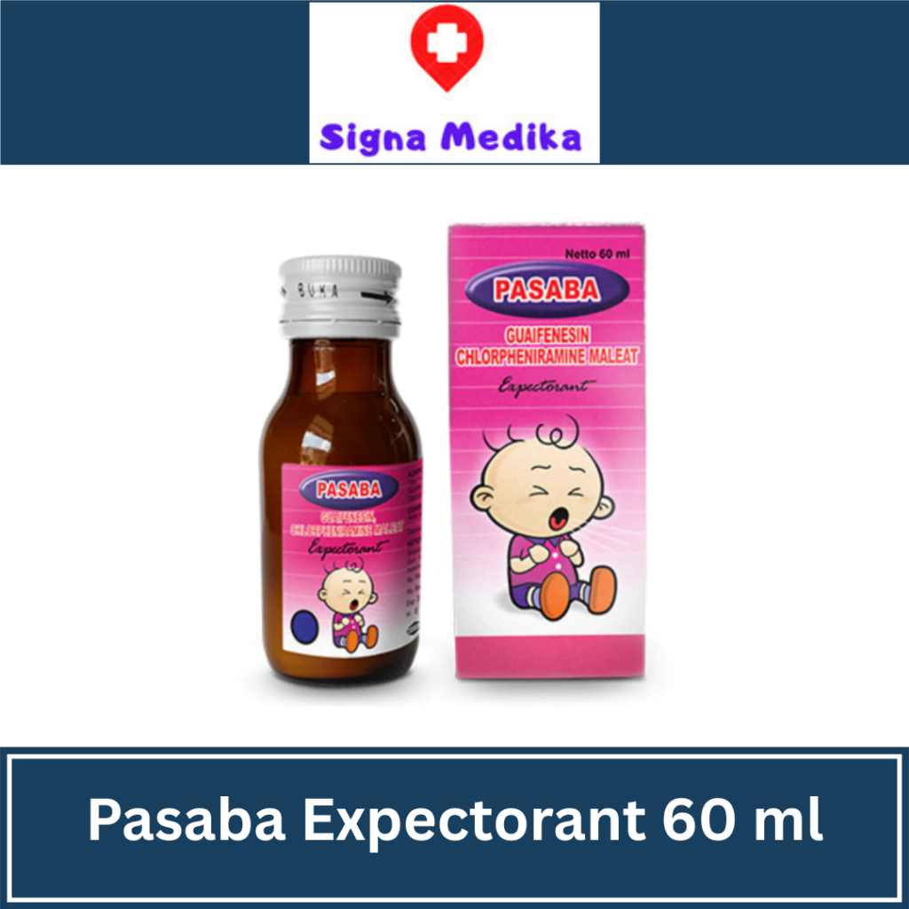 Pasaba Syrup Expectorant 60 ml - Obat Batuk Berdahak Anak - Anak