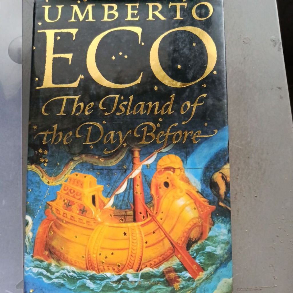 novel bekas The Island of the Day Before by Umberto Eco