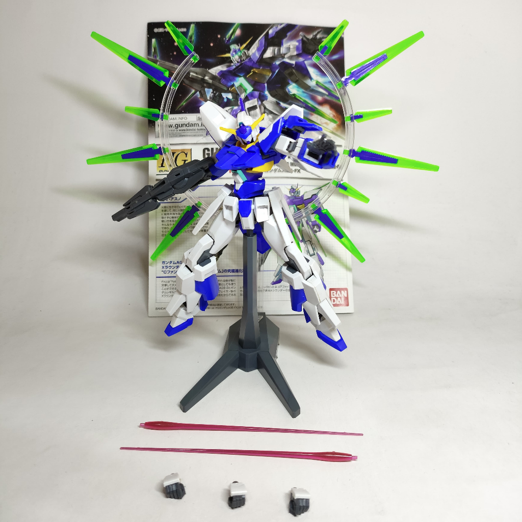 Bandai HG Age - FX / Gundam 1/144 2nd Sudah Rakit H904