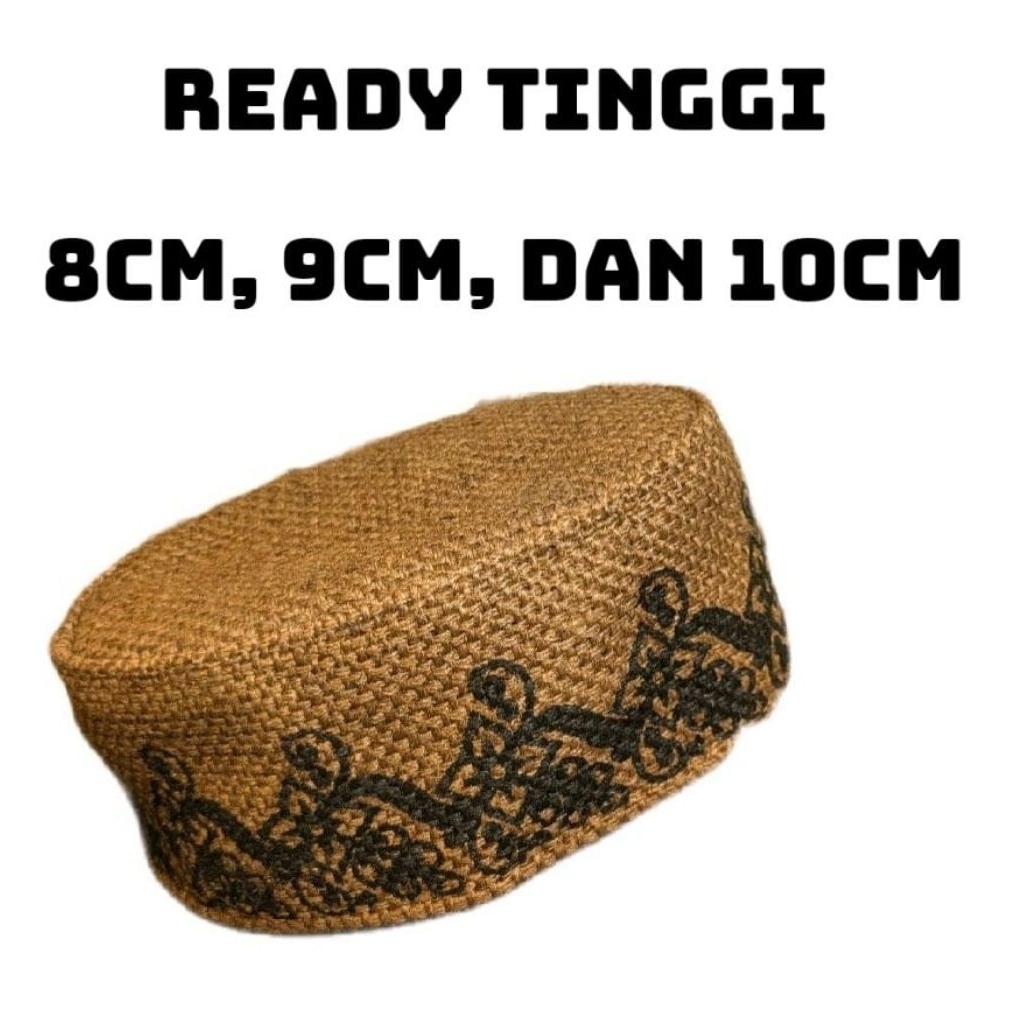 Peci Goni Motif Batik