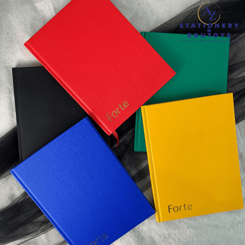 

Buku Hard Cover Forte Ukuran Kwarto 100 Lembar Buku Catatan Notebook Simple Elegan
