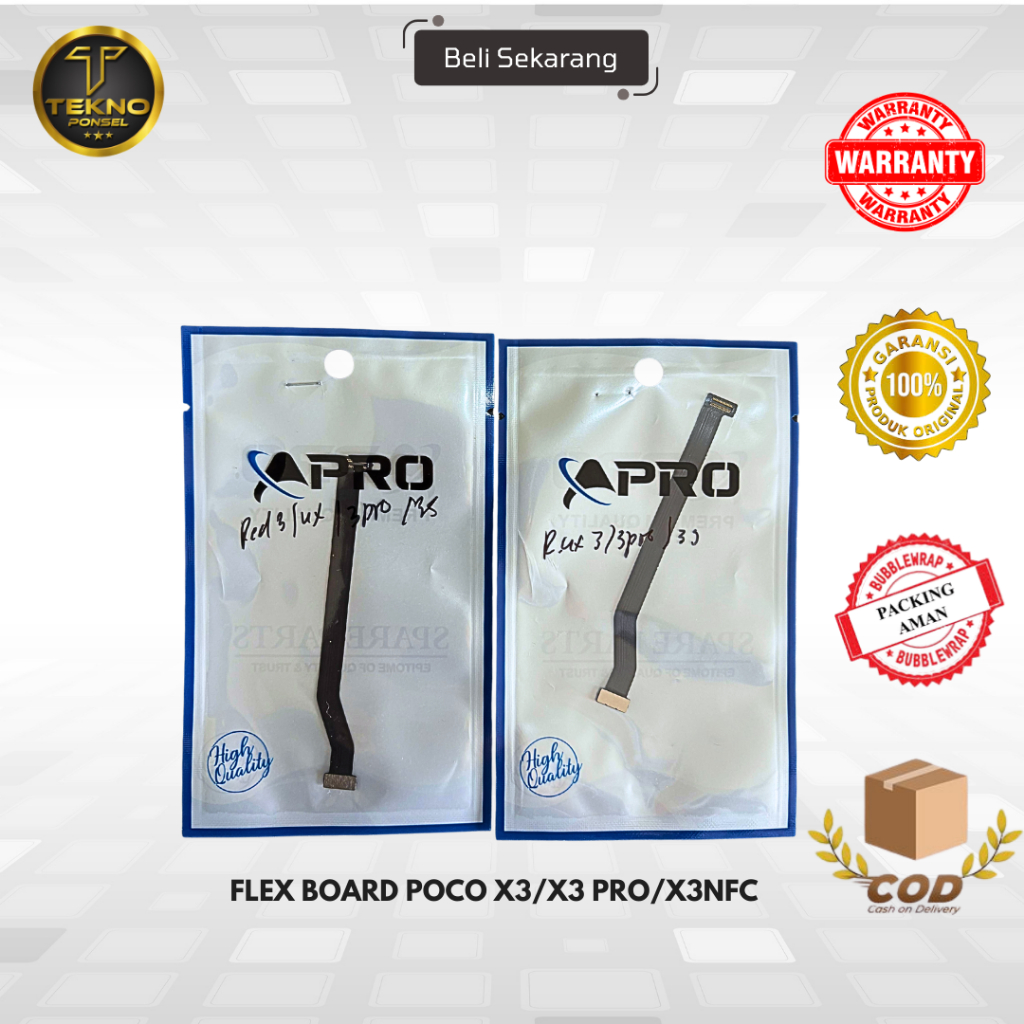 FLEXIBLE MAIN BOARD POCO X3/X3 PRO/X3 NFC ORIGINAL