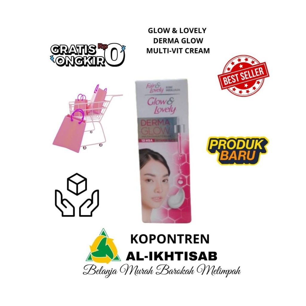 GLOW AND LOVELY DERMA CREAM 46G