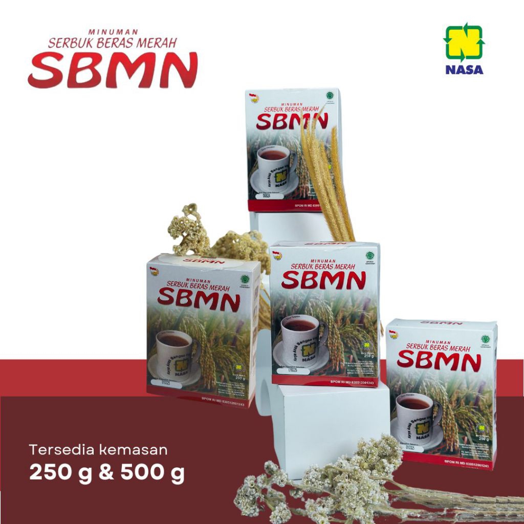 

sbmn serbuk beras merah 250 gram