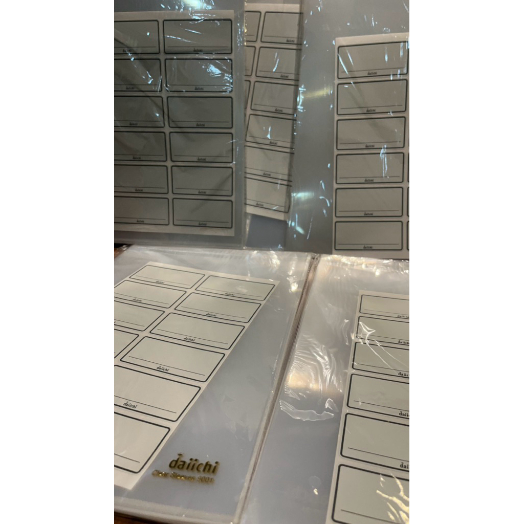 

Map Daiichi L A4 Clear Sleeves 9001