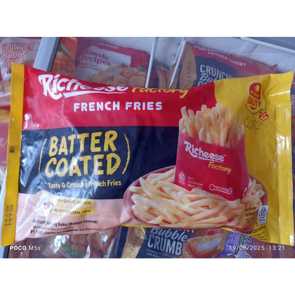 

Richeese French Fries Batter Coated | Kentang 900 g