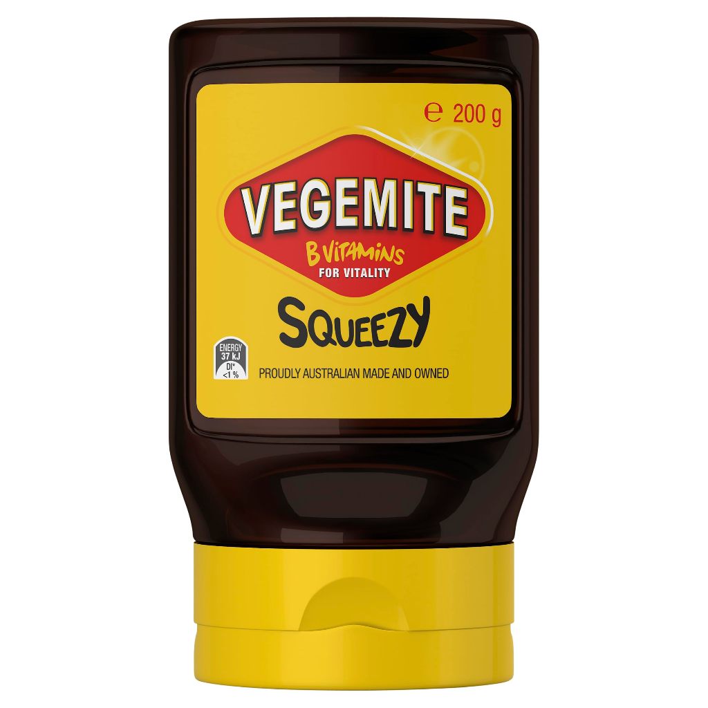 

Vegemite Squeezy Kaya Kandungan Vitamin B Untuk Membangun Vitalitas Tubuh 1 Botol Isi 200 Gram Original