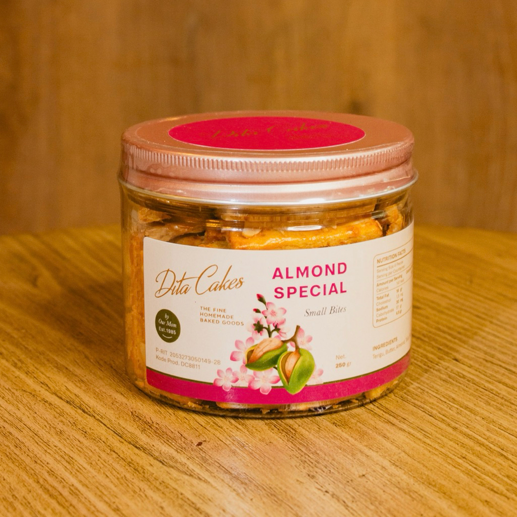 

ALMOND SPECIAL COOKIES BY DITA CAKES 250 GR