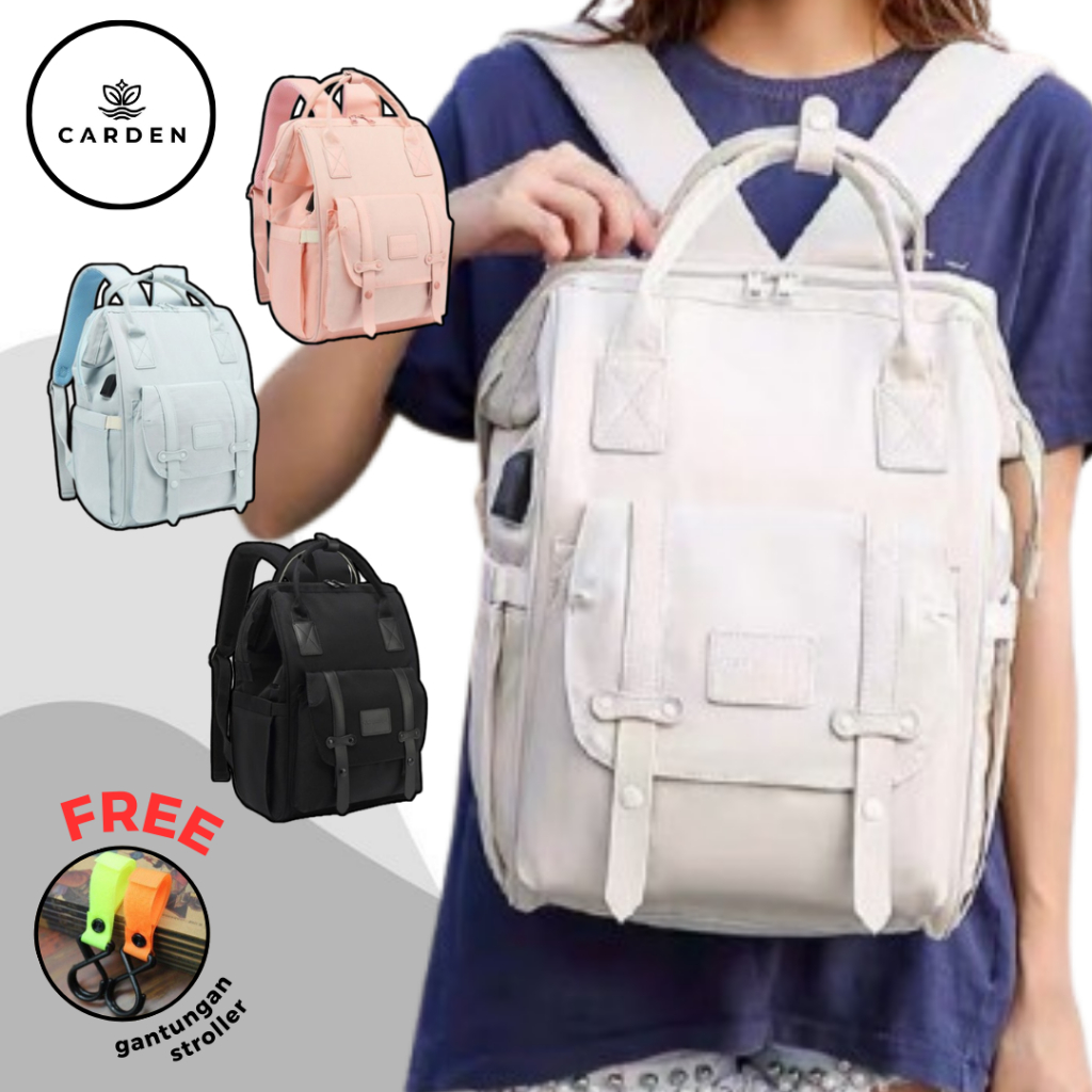 Tas Bayi Multifungsi Tas Perlengkapan Bayi Multifungsi Ransel Diaper Bag