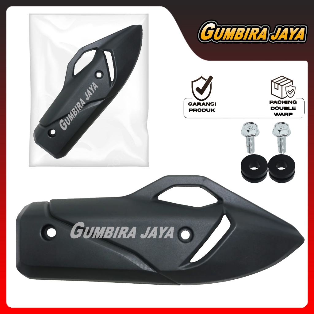 COVER KAPER PELINDUNG TAMENG KNALPOT PCX 160 2021 - 2024