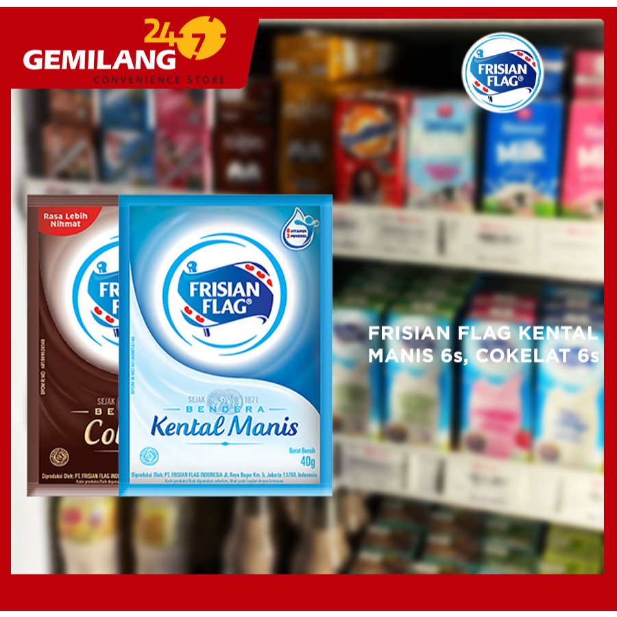 

FRISIAN FLAG KENTAL MANIS 6s, COKELAT 360gr