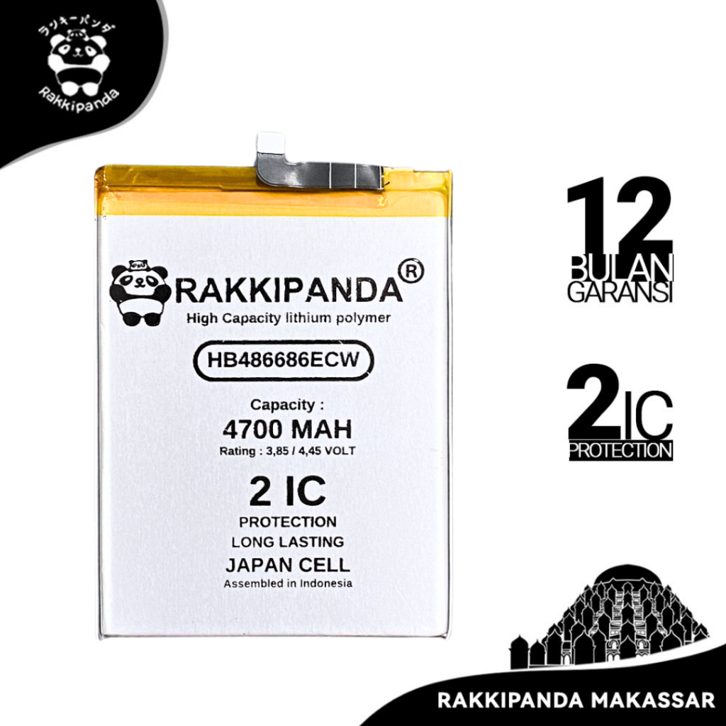 Baterai HP Rakkipanda HB486686ECW Huawei Y9A / Enjoy 20 Plus Bergaransi Battery