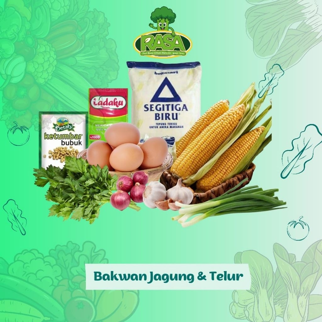 

Paket Gorengan Bakwan Jagung dan Telur