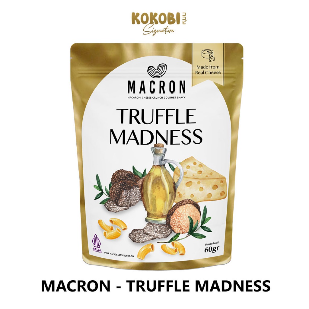 

MACRON - Gourmet Snack Cheese Crunch - Truffle Madness