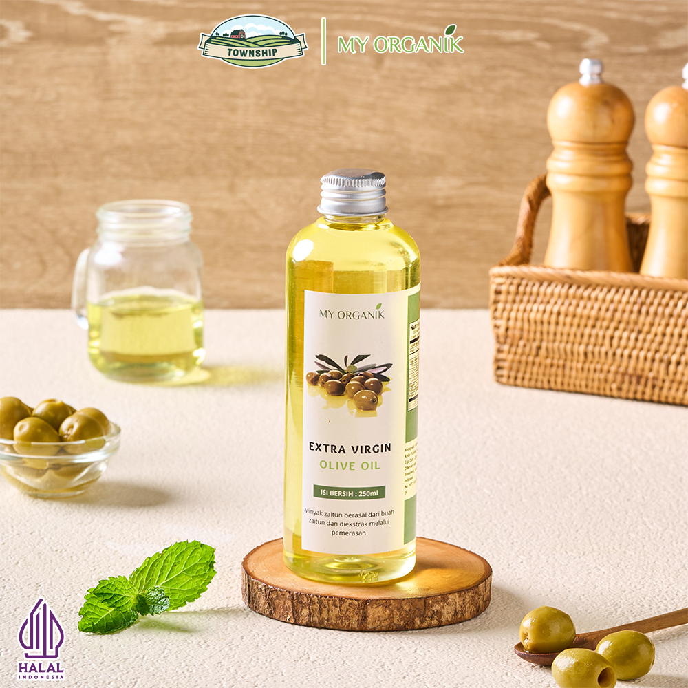 

My Organik Extra Virgin Olive Oil EVOO Minyak Zaitun Murni 250 ml Zaytun Organic Asli