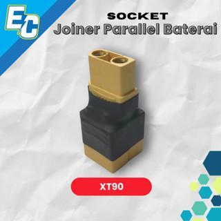 Joiner Parallel Baterai konektor Soket XT90