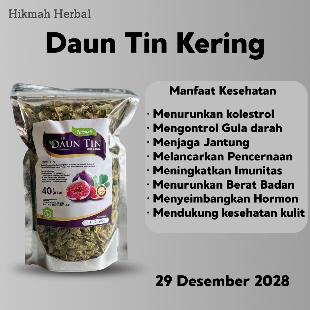

Teh Seduh Daun Tin - 40 gram