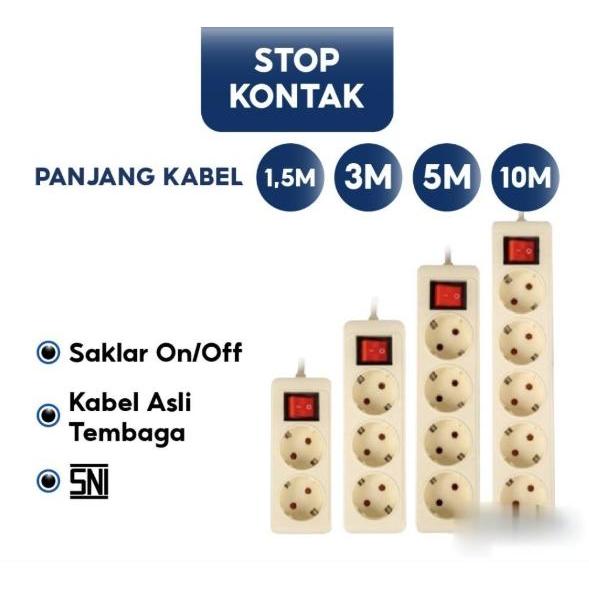 Stop Kontak Arde Pioline Terminal Kuningan