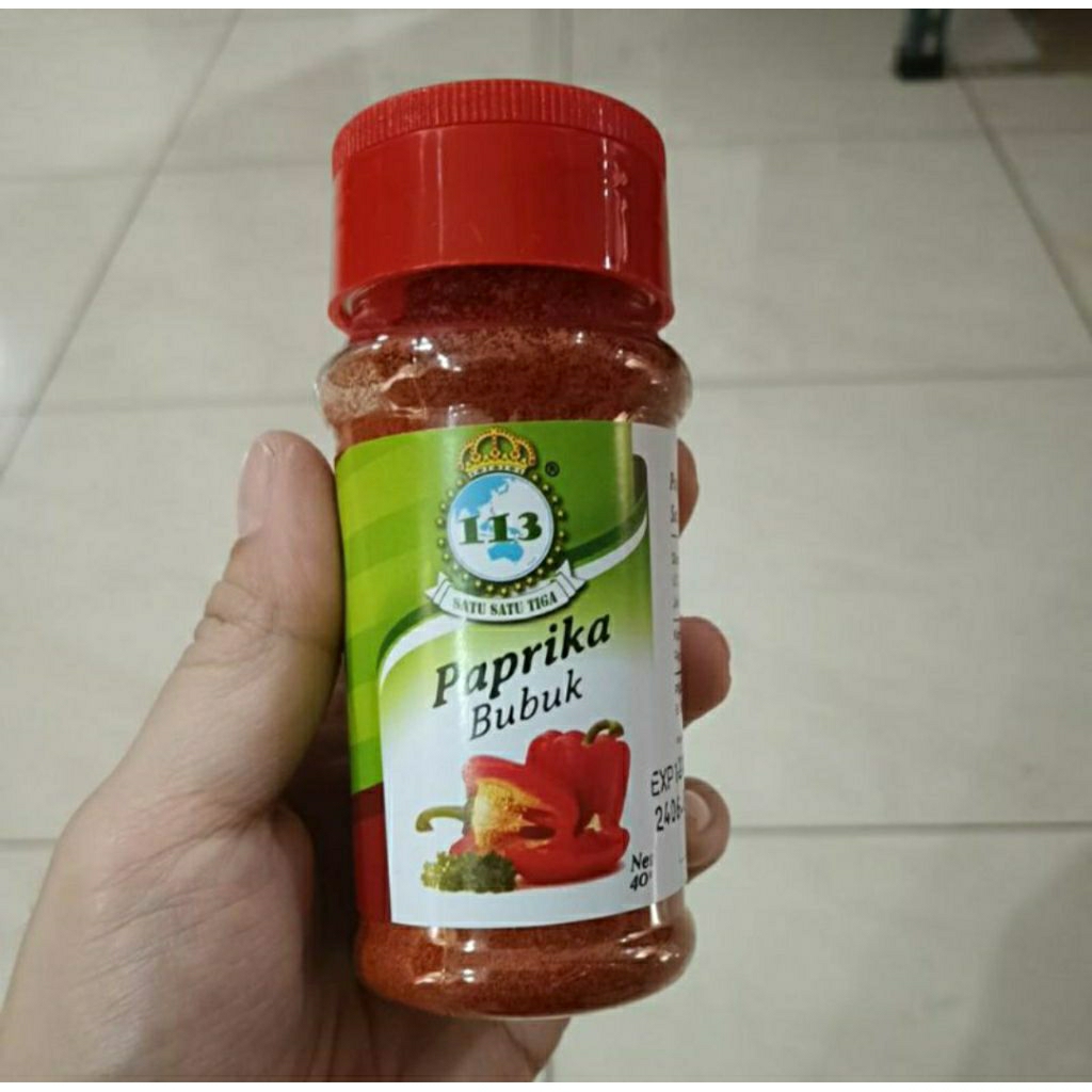 

Bubuk Paprika 113 EXP AGUSTUS 2027