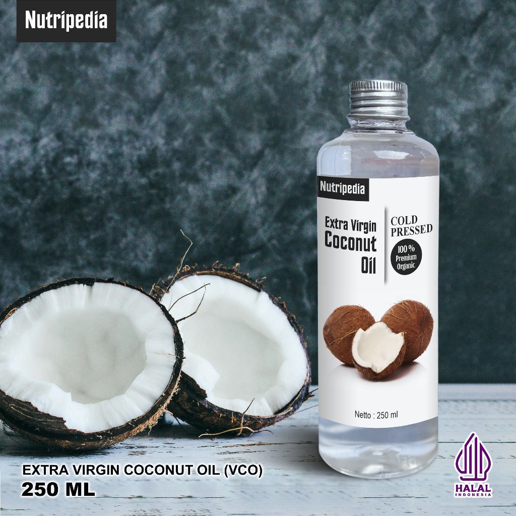 

Nutripedia Extra Virgin Coconut Oil 250ml Minyak Kelapa Murni