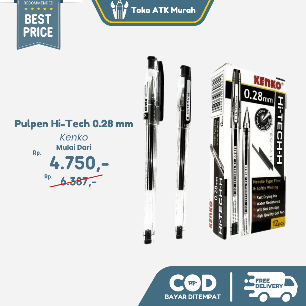 

Gel Pen Kenko HI-Tech-H 0,28