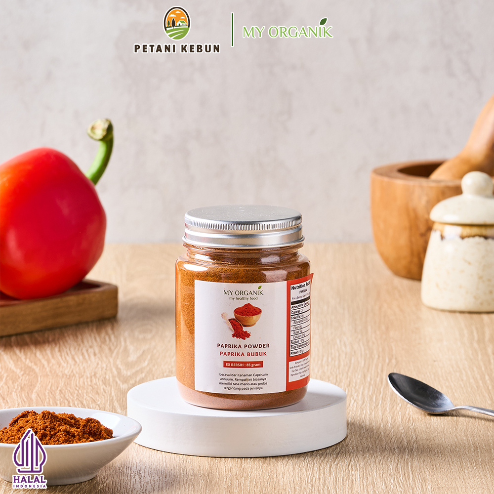 

My Organik Bumbu Dapur Paprika Bubuk Powder Merah Red Pepper Smoke Premium Quality 50gr 85gr 135gr