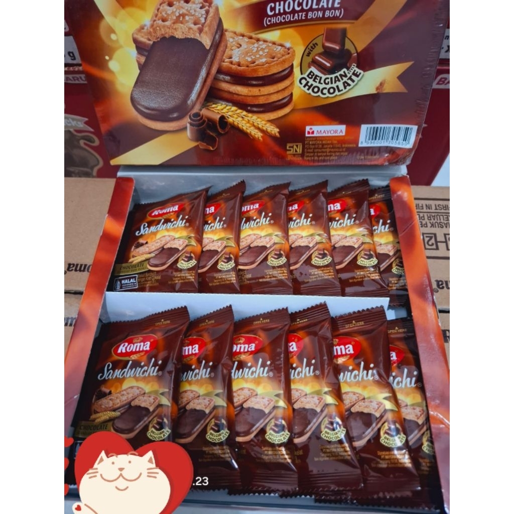 

biskuit roma/roma sandwich belgian chocolate