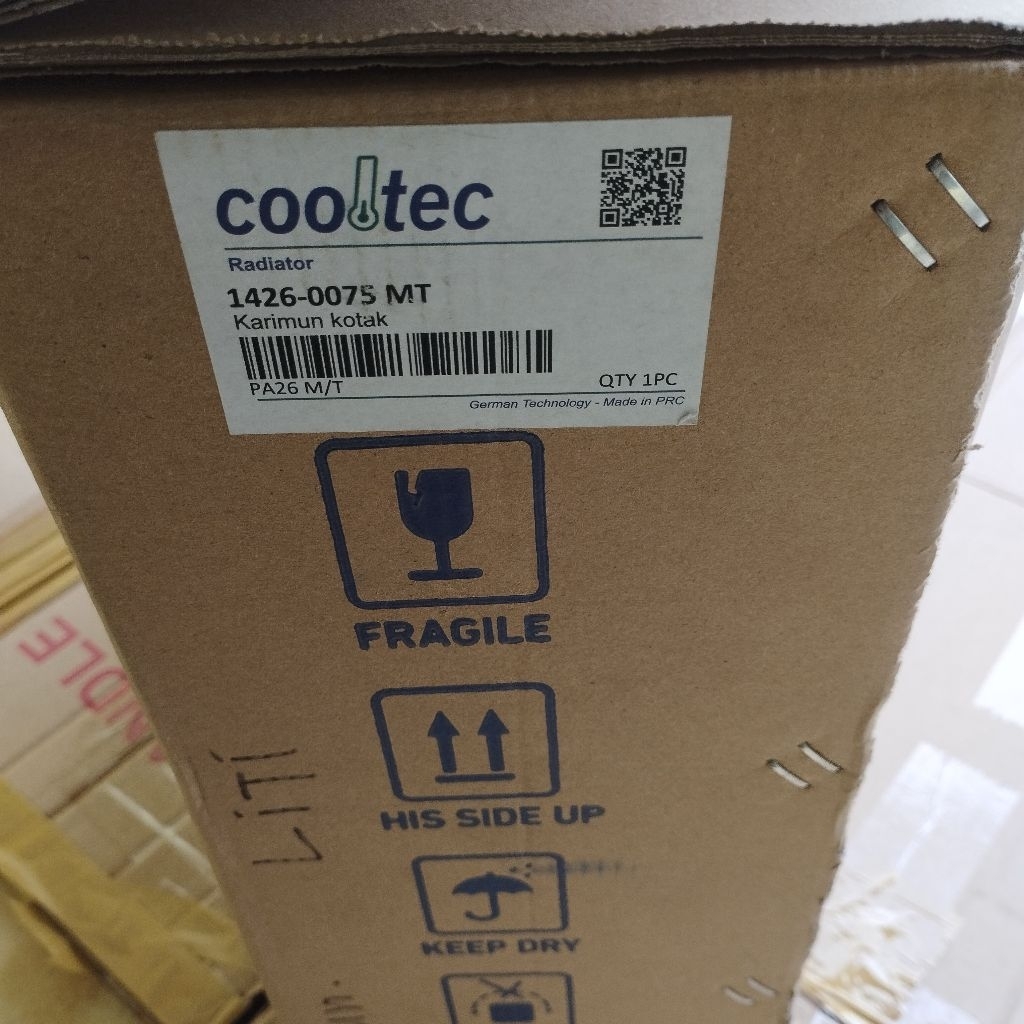 RADIATOR MOBIL SUZUKI KARIMUN KOTAK, MERK  COOLTEC.