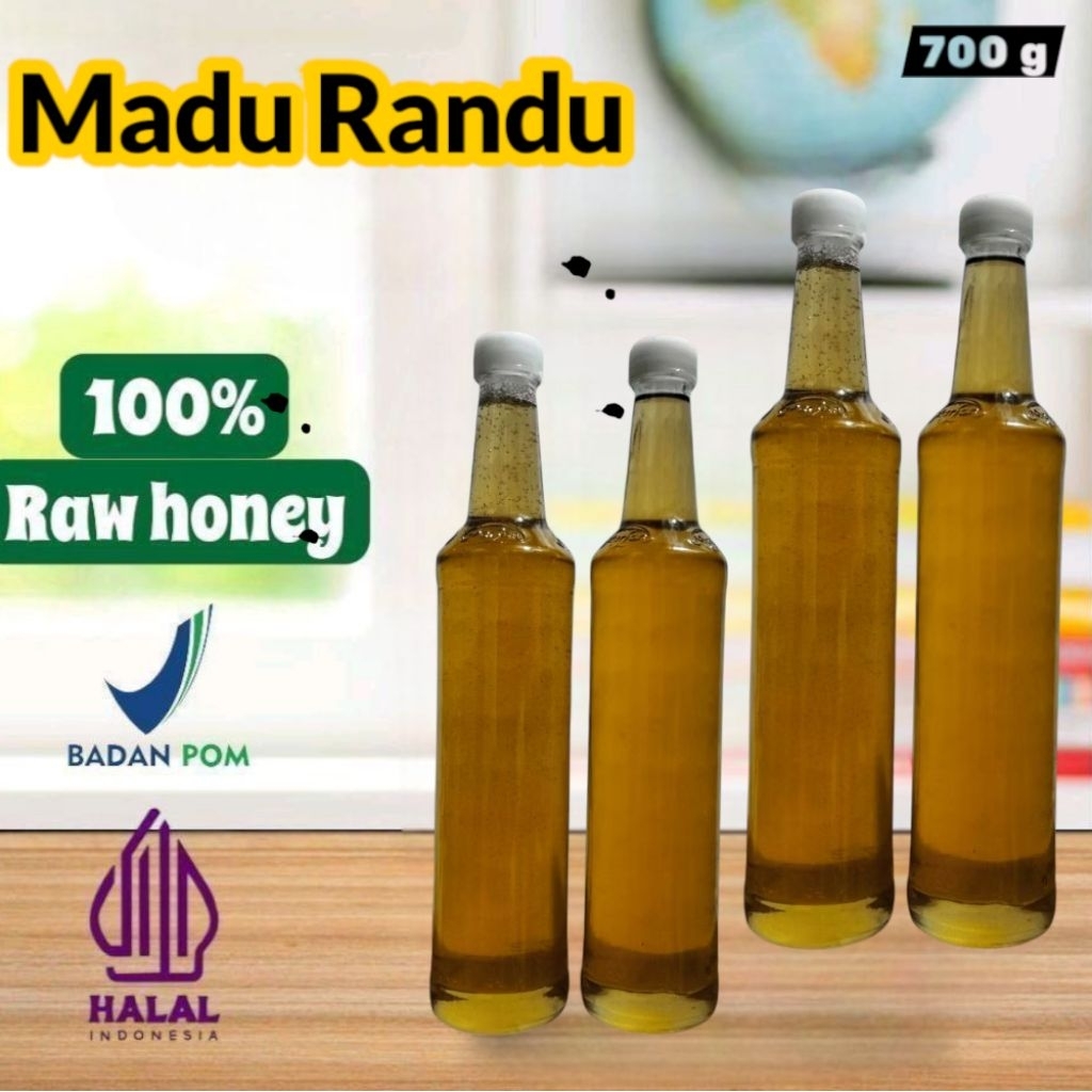 

MADU RANDU ASLI ALAMI 100% TANPA CAMPURAN 700 GRAM