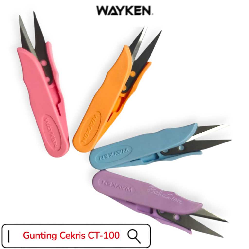 

Gunting Cekris Buang Benang TC-100 Thread Cutter Wayken Original