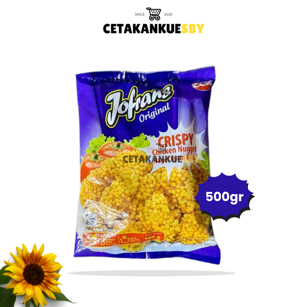 

(CKS) JOFRANS NUGGET CRISPY 500GR | Frozen Food Jofrans Nugget Crispy 500gr