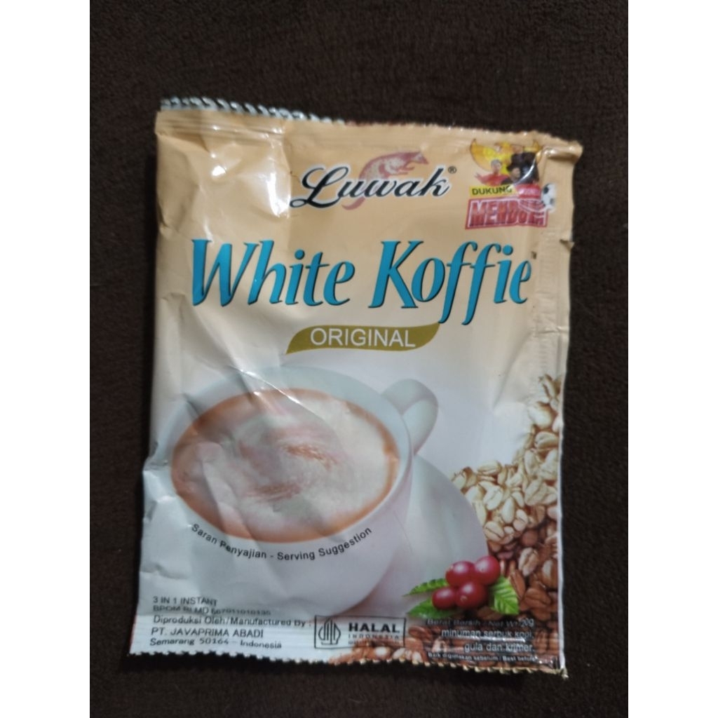 

Luwak White Koffie 20gr 1 pcs