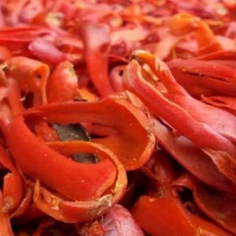 

bunga pala kering asli dari pangandaran sempra pala berat 100 gram