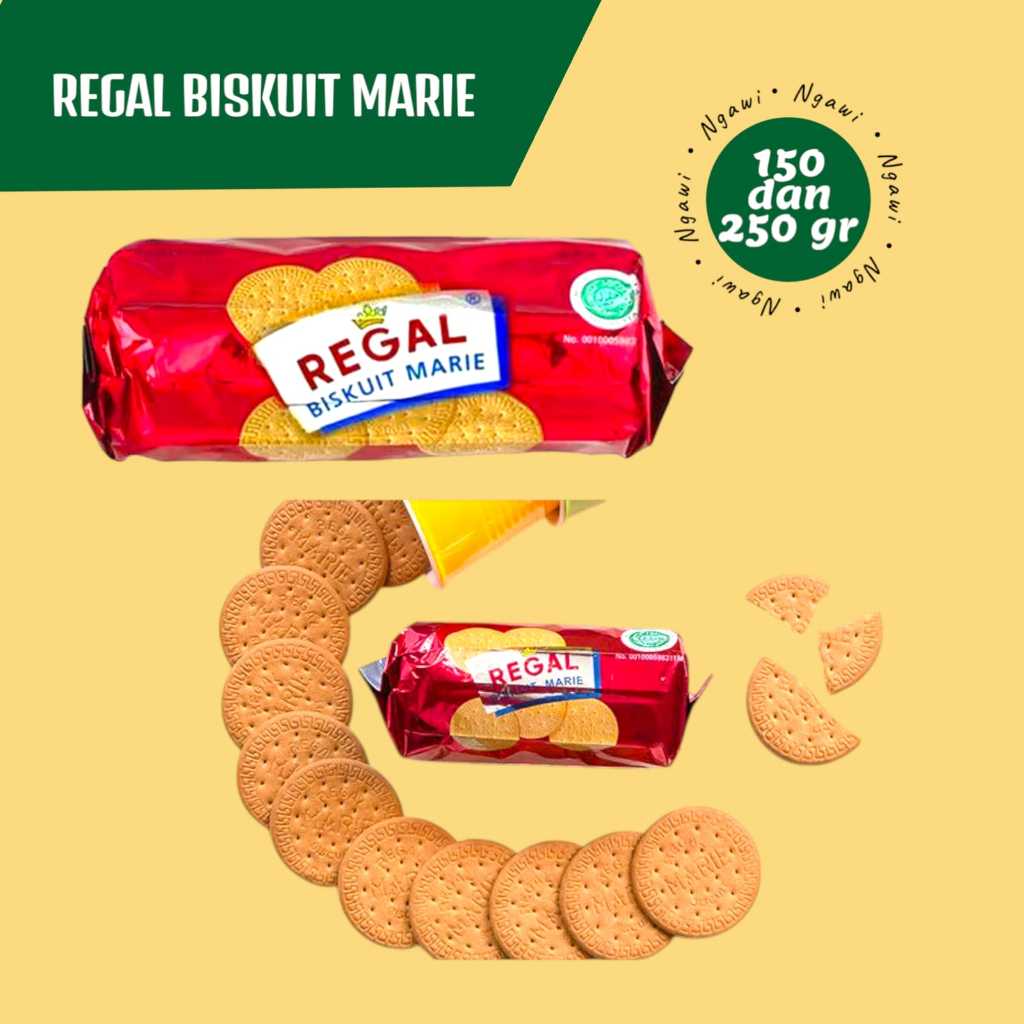 

BISKUIT MARIE REGAL 120 GR, BISKUIT REGAL
