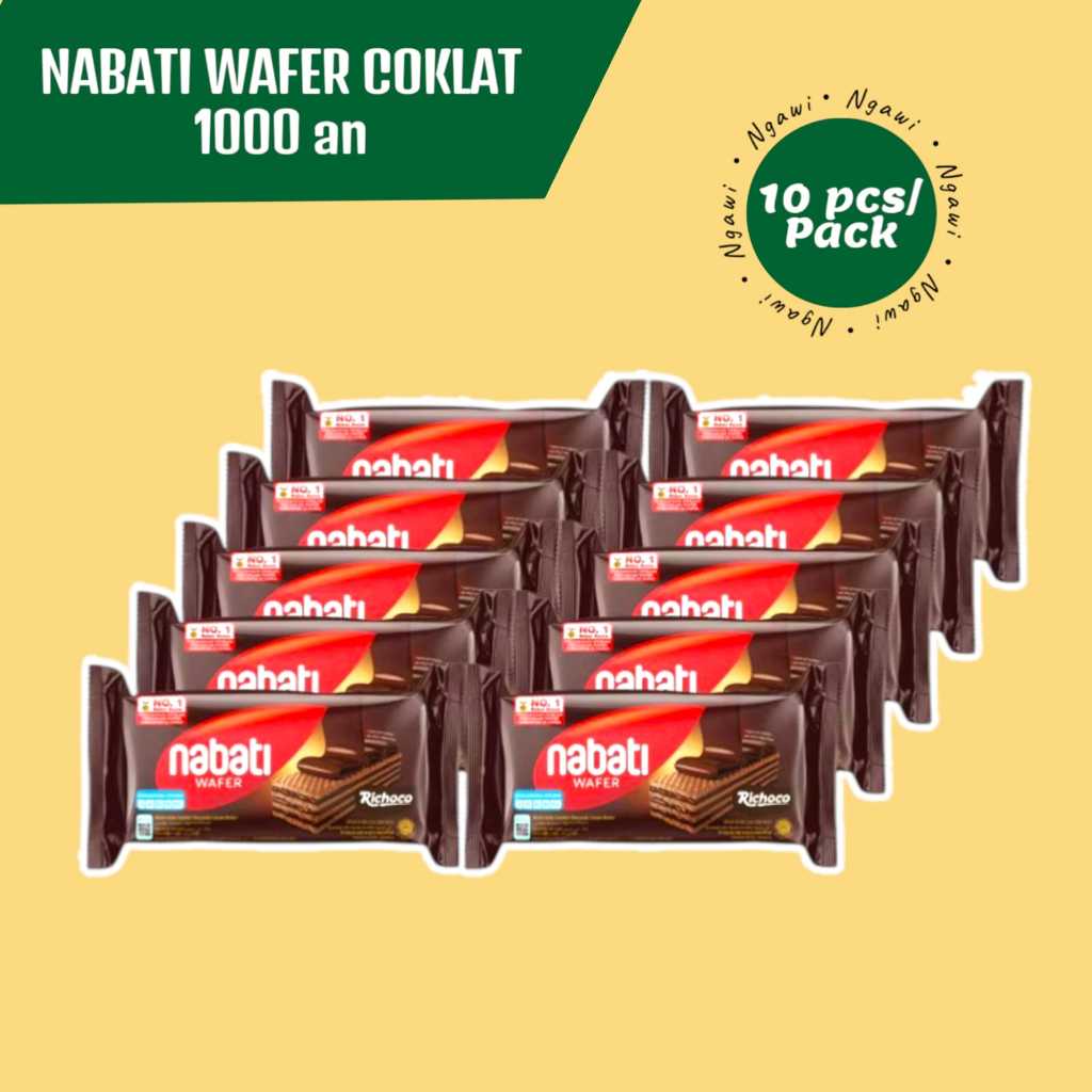 

Nabati wafer richoco, Wafer Chocolate, Wafer nabati coklat, wafer oleh oleh ngawi