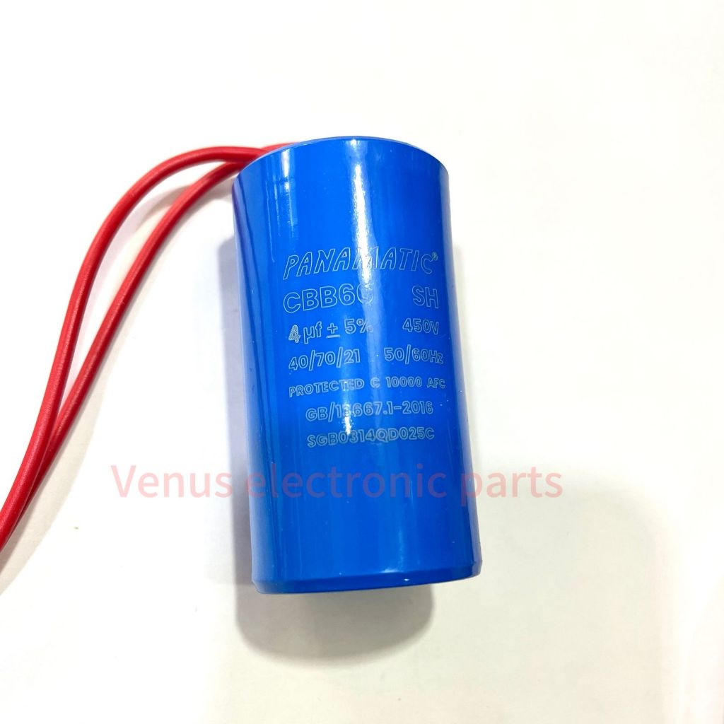 Kapasitor CBB60 4UF 450VAC