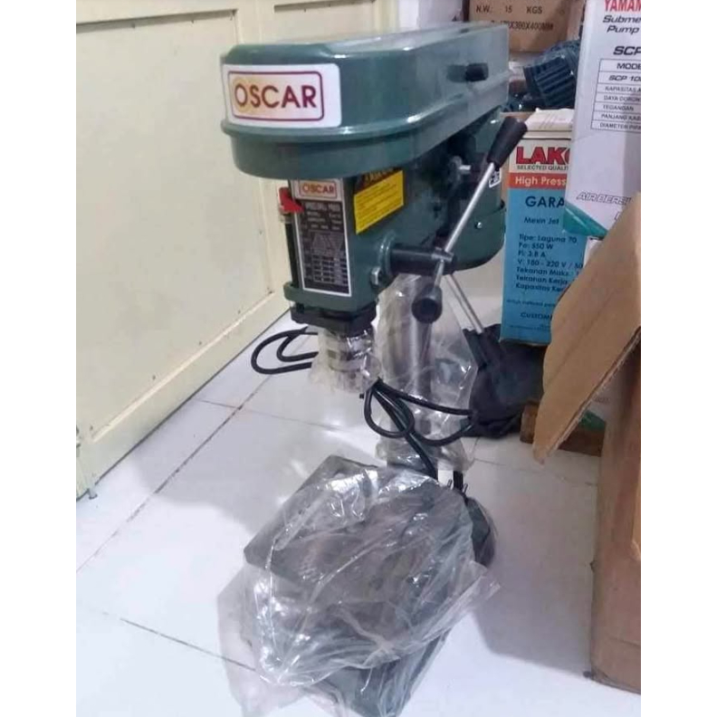 OSCAR ZJ4113 / ZJ4116 Bench Drill 13mm & 16mm (Mesin Bor Duduk)