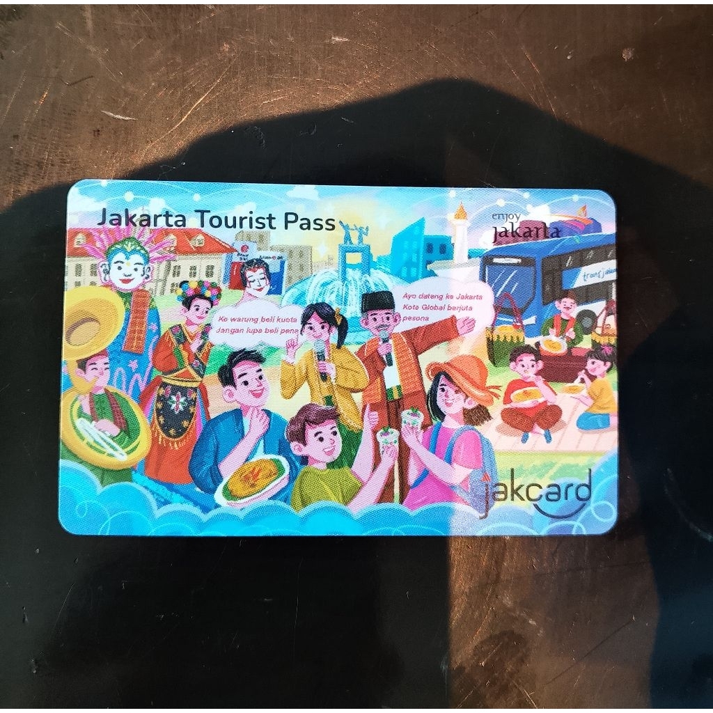 Kartu Jak Card DKI / Kartu Jak Lingko Termurah / Jakarta Tourist Pass
