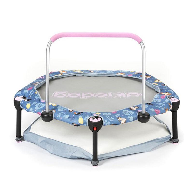 Okiedog Trampoline 90020 Tropical Jungle Blue