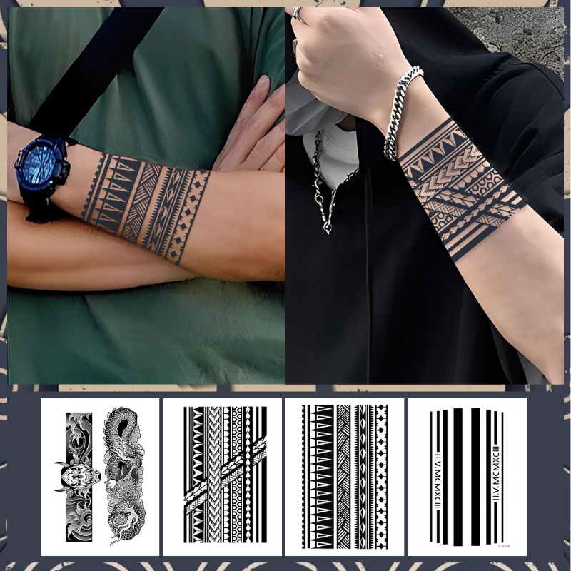 PREMIUM TATTOO TEMPORARY ARMBAND GELANG TANGAN TATO TEMPORER FRUIT INK TAHAN LAMA 15 HARI WATERPROOF