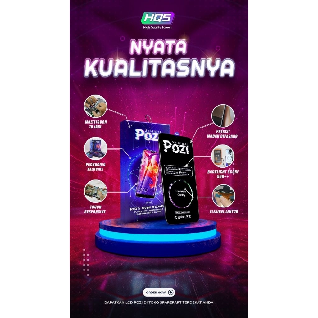 LCD INFINIX SMART 7/SMART7/X6515/POP 7PRO(BF7H)/POP 7 PRO/A60/A662L/A60S/A70/A665L/A662LM/P40/SPARK 