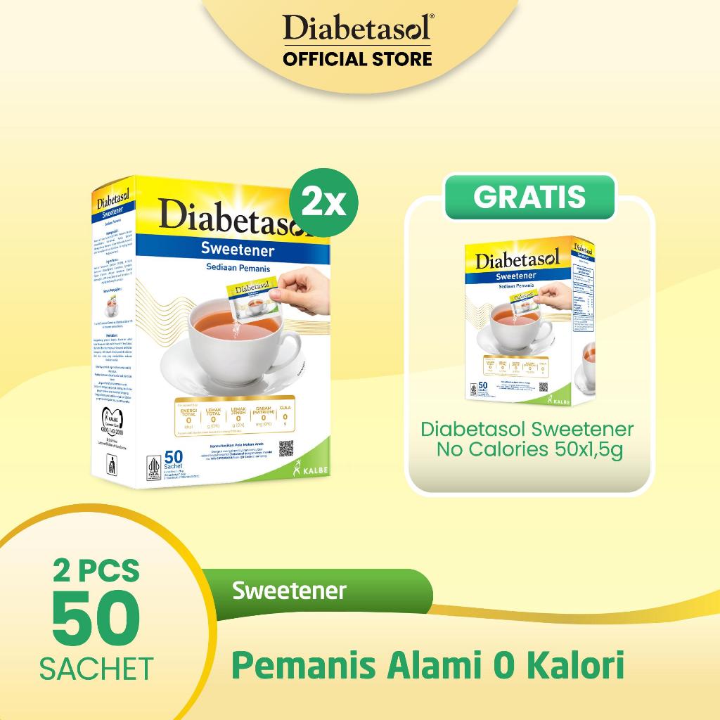 

[Buy 2 Get1] Diabetasol Sweetener No Calories 50x1.5g