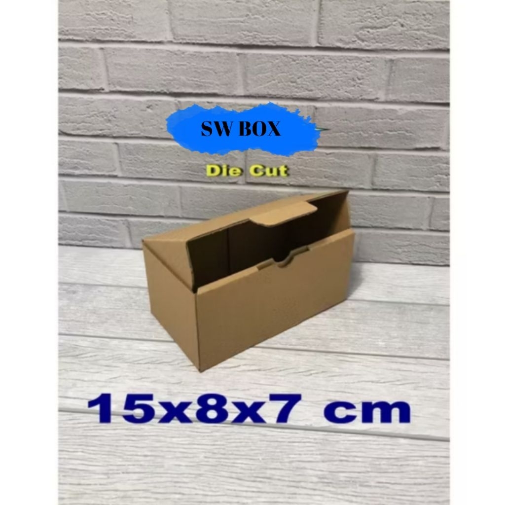 

Kardus Die Cut Pizza Ukuran 15x8x7 CM Box untuk packing DC