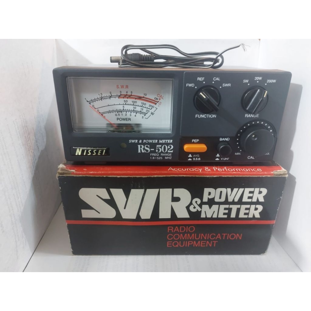 SWR / POWER METER NISSEI RS - 502
