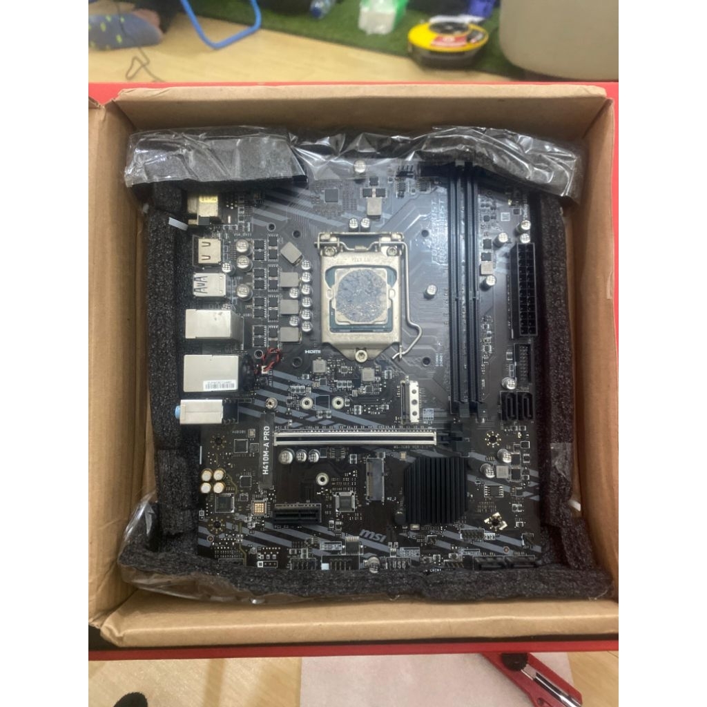 Motherboard MSI H410M A-PRO & Intel i5 10400F